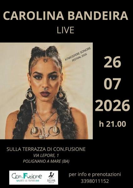Carolina Bandeira - LIVE