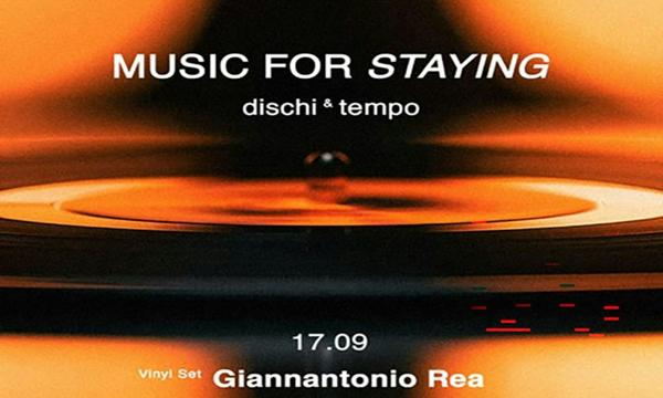 Music for Staying - dischi & tempo