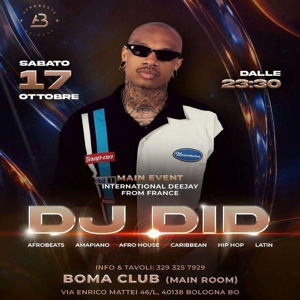 Afrobeats Bologna x Dj Did