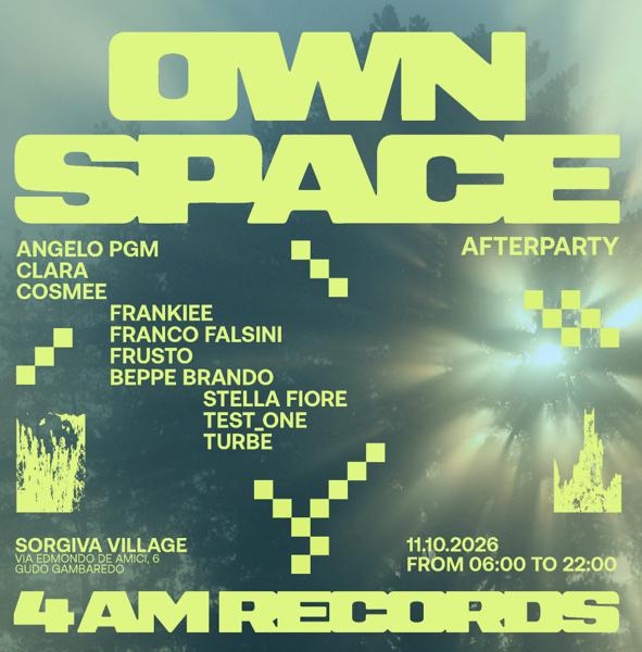 OWNSPACE x 4amrecords — OPENING SEASON