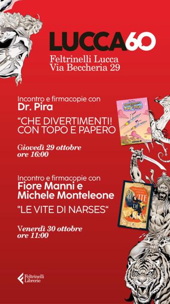 Incontro e firmacopie con Fiore Manni e Michele Monteleone