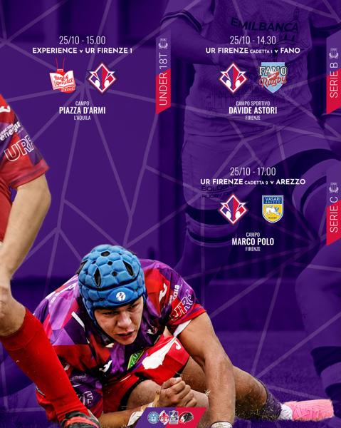 UR Firenze Cadetta 1 vs Fano Rugby — Serie B
