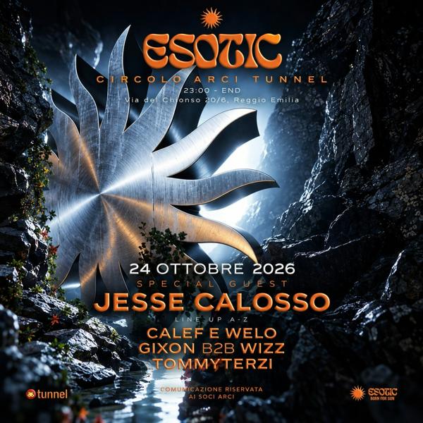 Esotic presenta JESSE CALOSSO