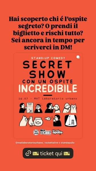 Secret Show Stand-up Comedy