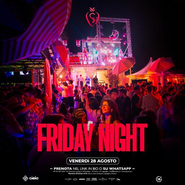 CLOSING FRIDAY NIGHT