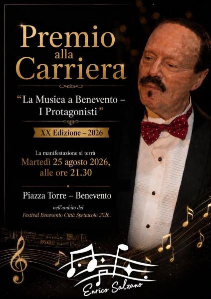 Premio alla Carriera La Musica a Benevento