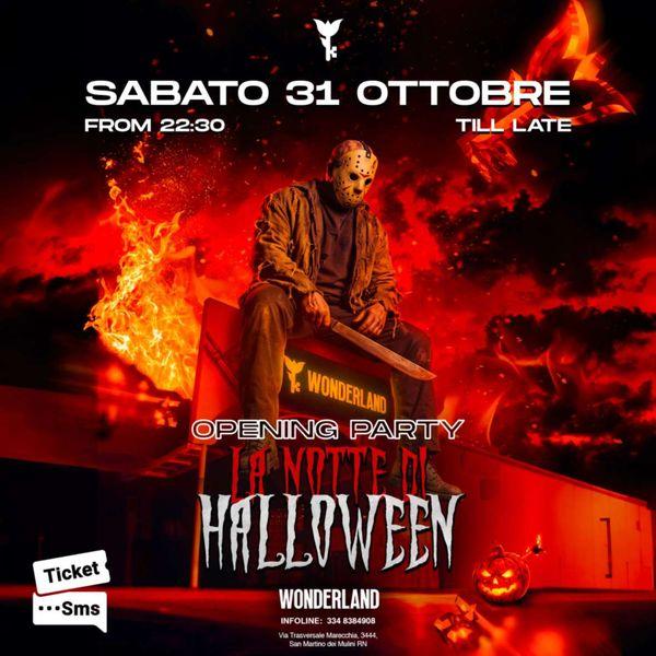Opening Party - La Notte di Halloween