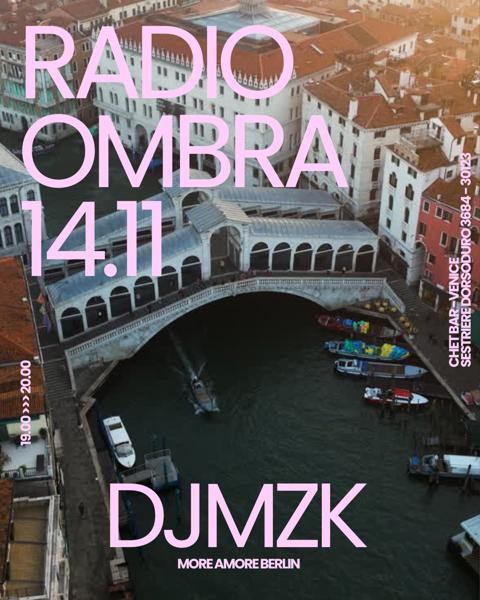 MoreAmore x RADIO OMBRA