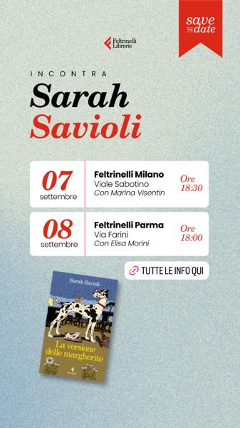 Incontra Sarah Savioli