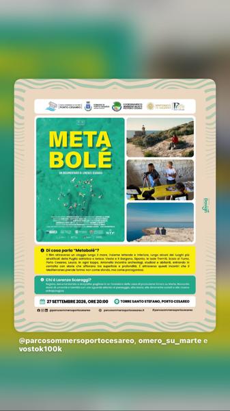 Metabolé - Proiezione documentario di Lorenzo Scaraggi