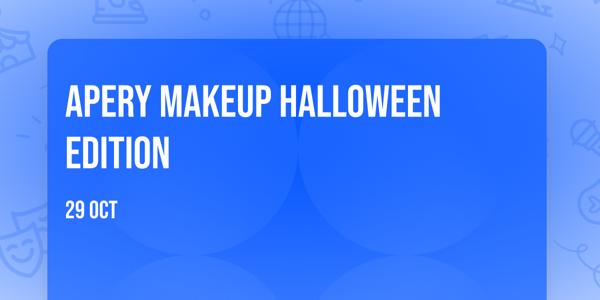 Apery MakeUp Halloween Edition