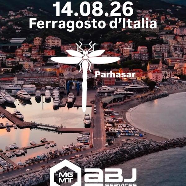 PARHASAR & ABJ presents FERRAGOSTO D’ITALIA @ AEGUA (SV)