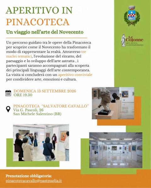 Aperitivo in Pinacoteca