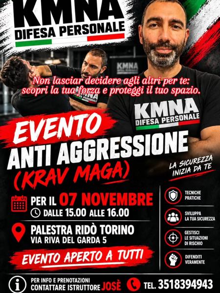 Evento Anti Aggressione (Krav Maga)