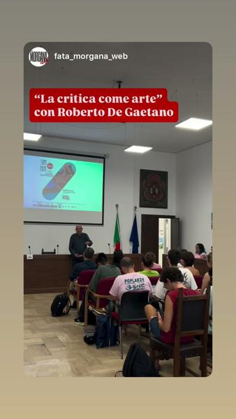 La critica come arte
