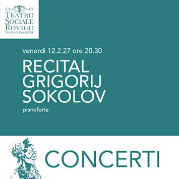 Recital Pianistico Grigorij Sokolov