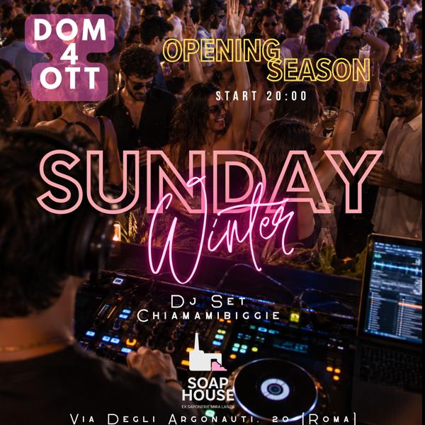 SUNDAY “Opening Winter Season”
