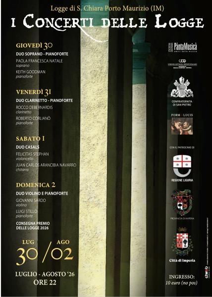 I Concerti delle Logge - Duo Violino e Pianoforte