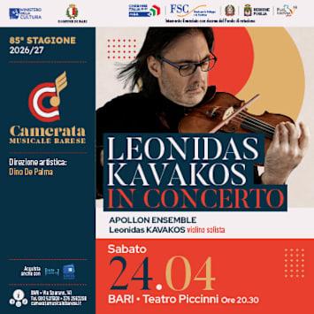 Leonidas Kavakos in concerto