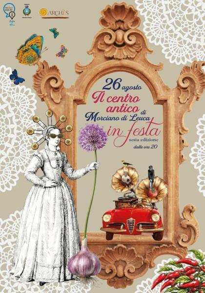 Il centro antico di Morciano di Leuca in festa