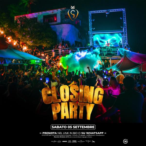 CLOSING PARTY
