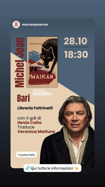 Presentazione del libro Maikan di Michel Jean