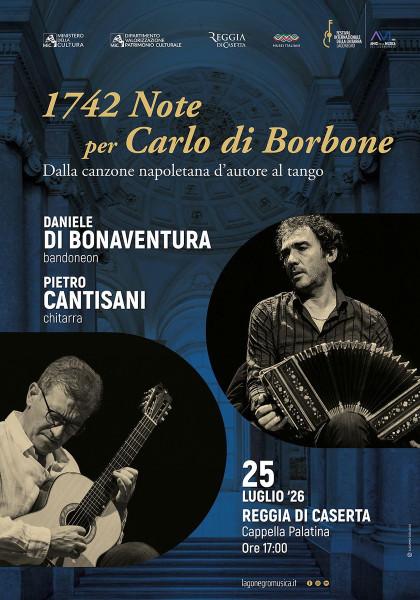 1742 Note per Carlo di Borbone