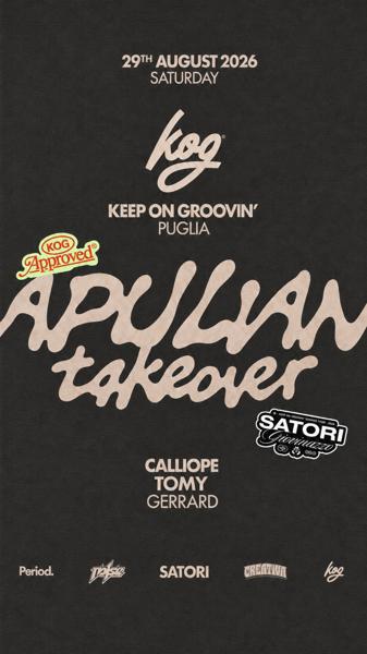 Keep on Groovin' Puglia