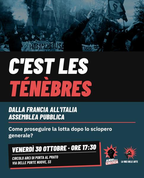 C'est les Ténèbres - Assemblea Pubblica