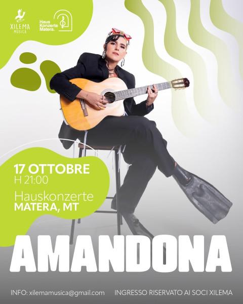 Amandona in concerto