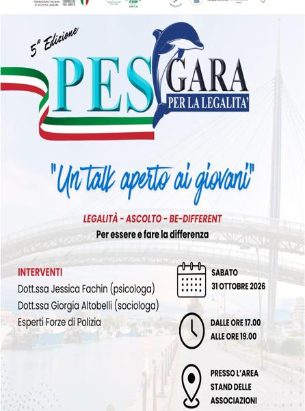 Pescara per la Legalità - Talk neurodiversità e bullismo