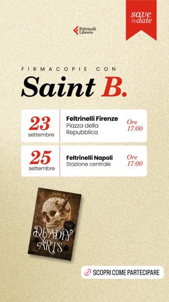 Firmacopie con Saint B.