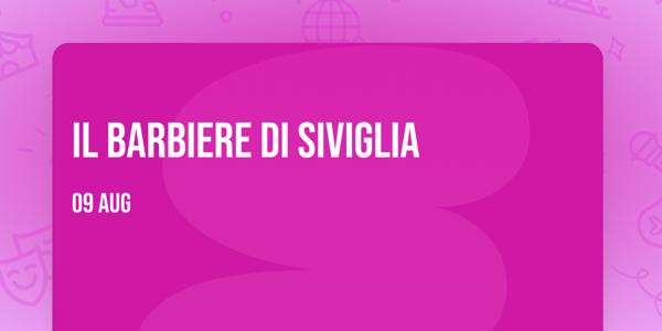 Il Barbiere di Siviglia