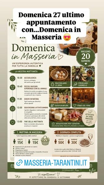 Domenica in Masseria