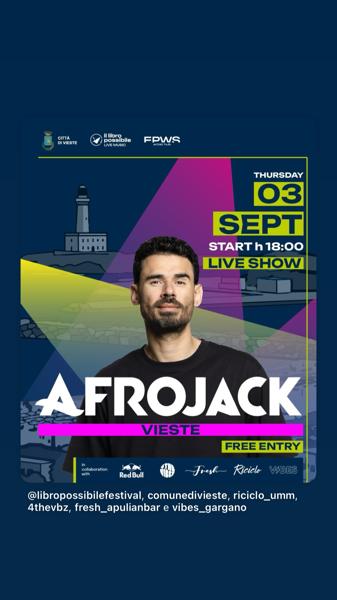 Afrojack Live Show
