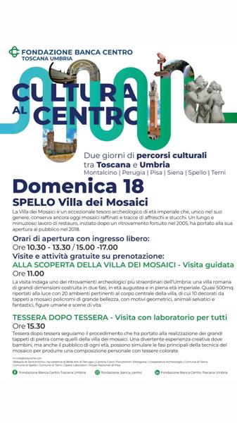 Cultura al Centro - Villa dei Mosaici