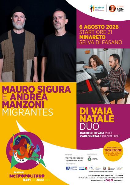 DI VAIA - NATALE duo / MAURO SIGURA E ANDREA MANZONI Migrantes