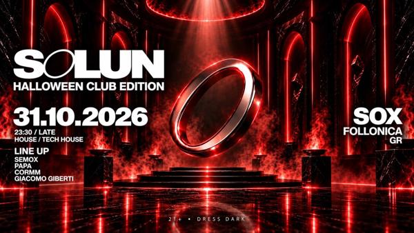 SOLUN HALLOWEEN CLUB EDITION