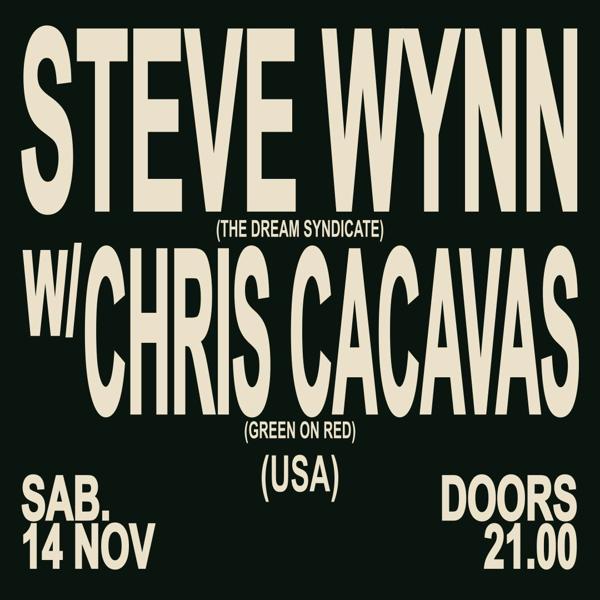 T!LT: STEVE WYNN (Dream Syndicate) + Chris Cacavas