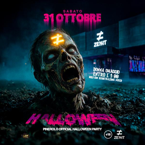 31 OTTOBRE - HALLOWEEN ALLO ZENIT