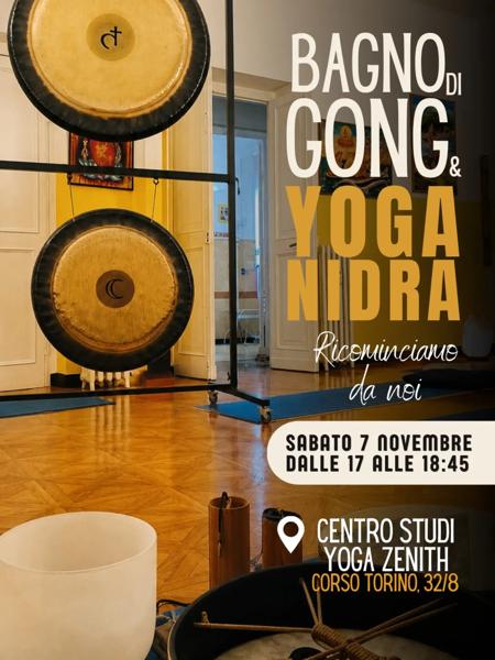 Bagno di Gong & Yoga Nidra – Ricominciamo da noi