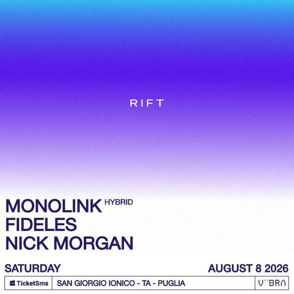 Monolink, Fideles, Nick Morgan - San Giorgio Jonico