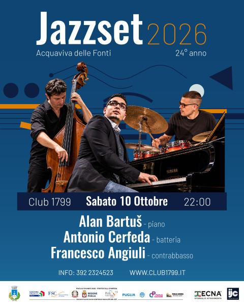 Jazzset 2026 - Alan Bartus Trio
