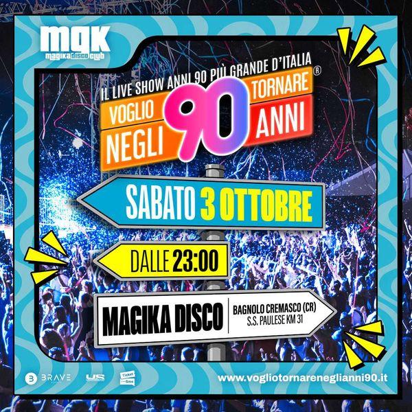 Voglio Tornare negli Anni 90