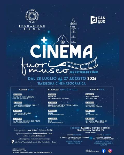 Cinema Fuori Museo - Martedì Nero: Rapina a mano armata