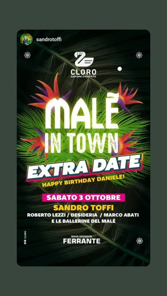 Malè In Town - Extra Date