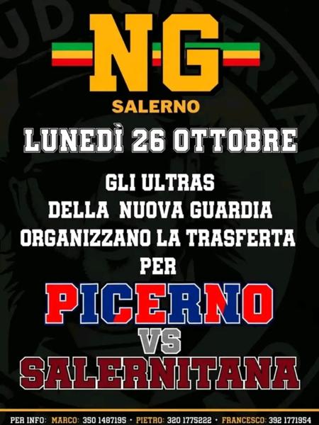 Trasferta Picerno vs Salernitana
