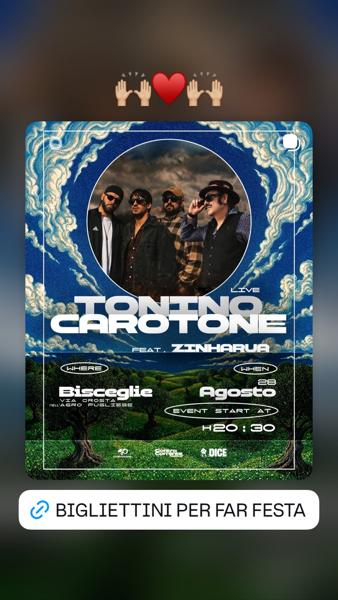 Tonino Carotone Live