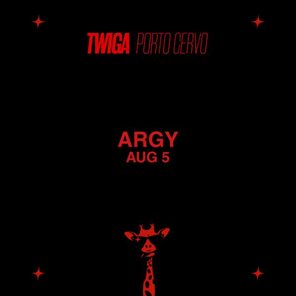 Argy at Twiga Porto Cervo