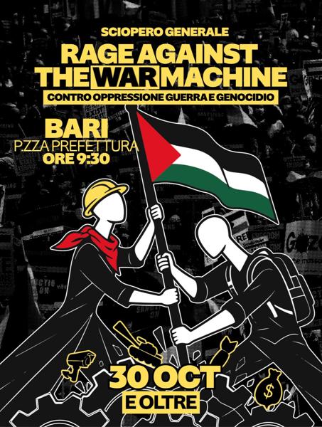 Sciopero Generale - Rage Against The War Machine
